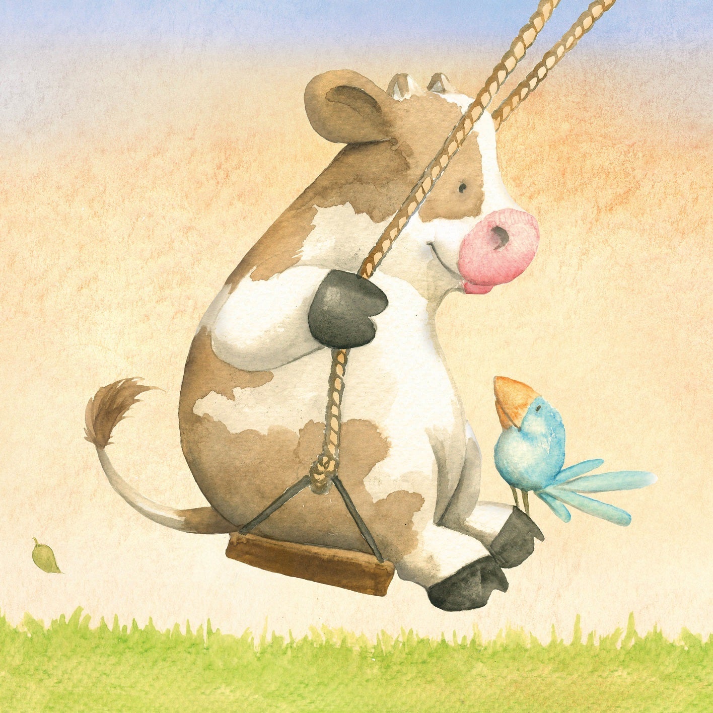 La Vaca en su hamaca - tapa blanda La Vaca en su hamaca - tapa blanda